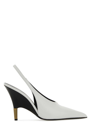 White leather Bella pumps White KHAITE (F20481027L1027)