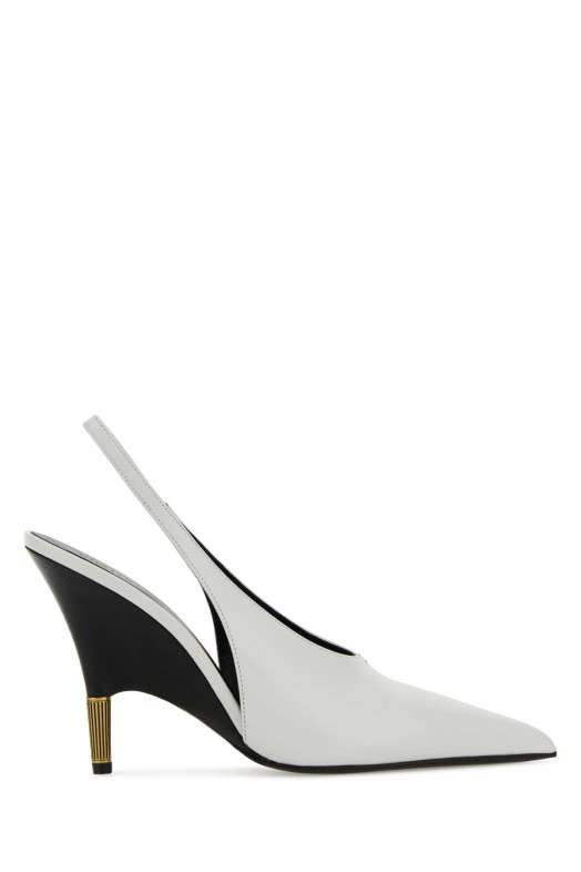 White leather Bella pumps White KHAITE (F20481027L1027)