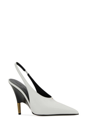 White leather Bella pumps White KHAITE (F20481027L1027)