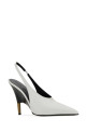 White leather Bella pumps White KHAITE (F20481027L1027)