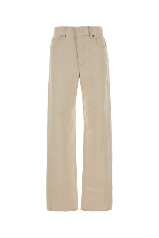 Джинсы из песочного денима FENDI (FLP882AOHV)