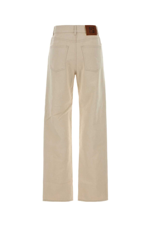 Джинсы из песочного денима FENDI (FLP882AOHV)