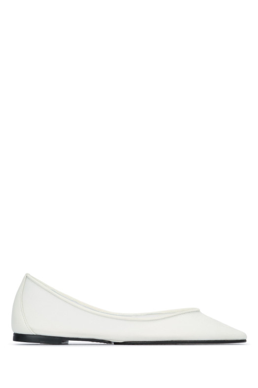 LES BALLERINES OVALO White JACQUEMUS (FOW00183AW00814)