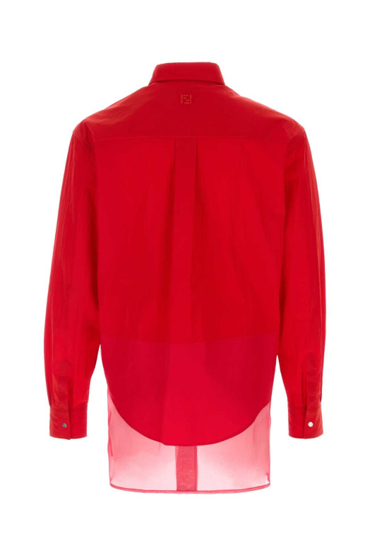 Red nylon shirt FENDI (FS1361AYXC)
