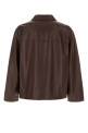 Chocolate leather jacket LOEWE (H526Y19LAZ)