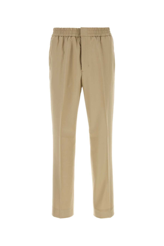 Cappuccino twill pant AMI (HTR226WV0194)