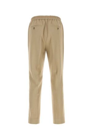 Cappuccino twill pant AMI (HTR226WV0194)