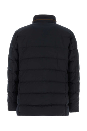 Midnight blue polyester blend Ilvo down jacket Blue MOORER (ILVOPUM)