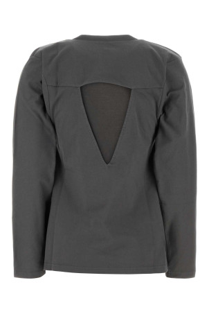 Dark grey cotton t-shirt Multicolor JIL SANDER (J03GC0158J20358)