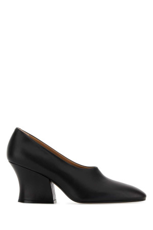 Black leather pumps JIL SANDER (J16WL0045P7689)