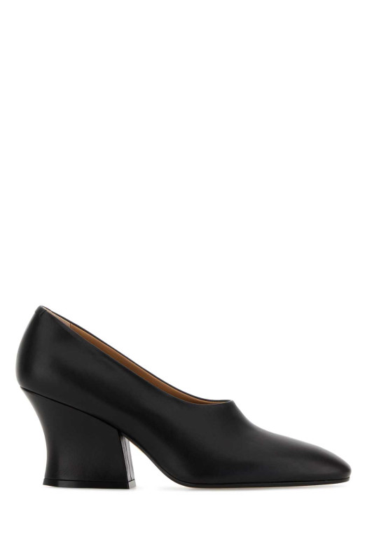 Black leather pumps JIL SANDER (J16WL0045P7689)