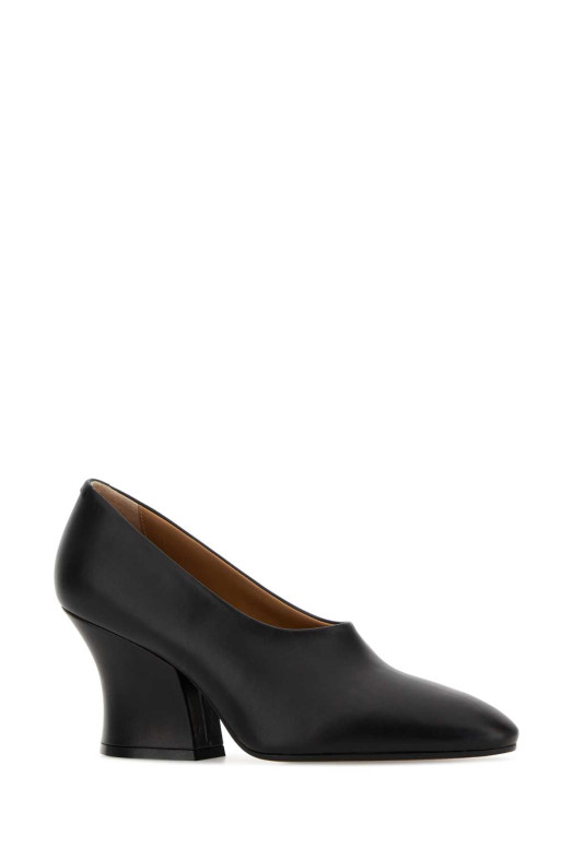 Black leather pumps JIL SANDER (J16WL0045P7689)