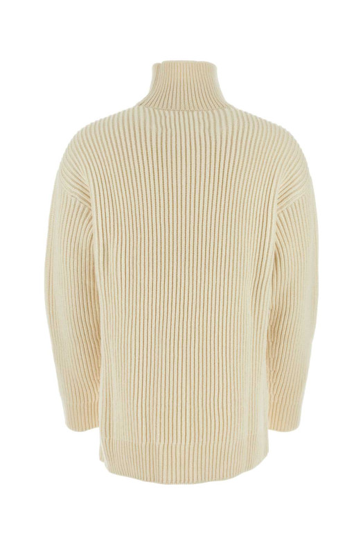 Светр з суміші альпаки та слонової кістки JIL SANDER (J22GP0132J14628)