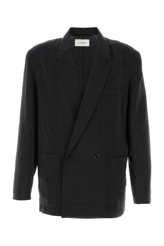 Black silk blend blazer LEMAIRE (JA1097LF1308)