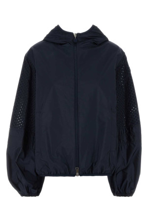 Navy blue nylon Zelkova jacket Blue MONCLER (L10931A00163539ZD)