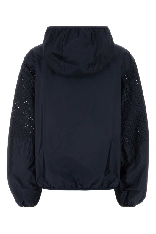 Navy blue nylon Zelkova jacket Blue MONCLER (L10931A00163539ZD)