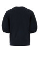 Navy blue cotton t-shirt Blue MONCLER (L10938C0004589AUO)