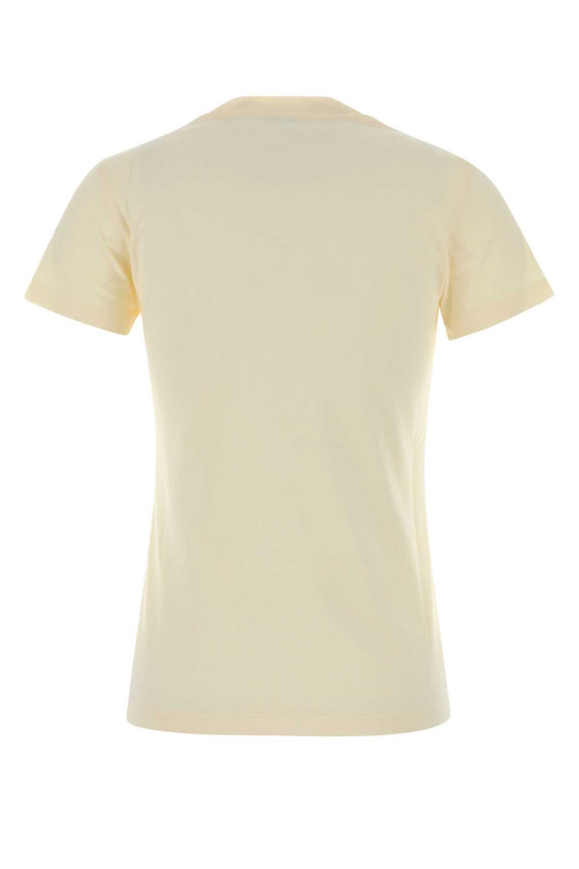 Cream cotton t-shirt Multicolor MONCLER (L10938C0006189AUO)