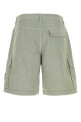 Sage green nylon bermuda shorts STONE ISLAND (L1S15L100001S0069)