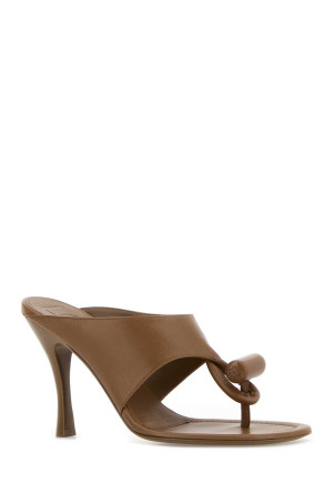 Biscuit leather thong mules LOEWE (L815465XBA)