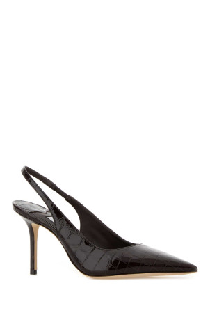 Dark brown leather Love pumps JIMMY CHOO (LOVESB85CBH)