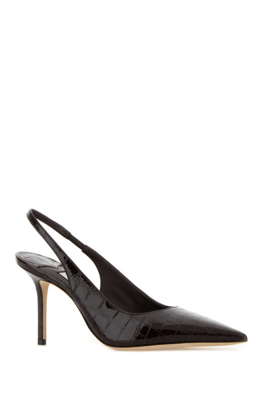 Dark brown leather Love pumps JIMMY CHOO (LOVESB85CBH)