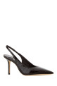 Dark brown leather Love pumps JIMMY CHOO (LOVESB85CBH)