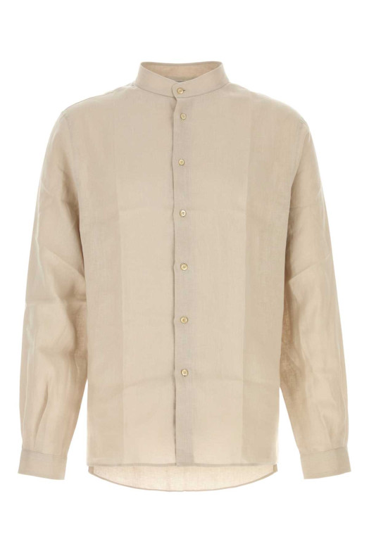 Sand linen shirt BRUNELLO CUCINELLI (MA6980625)