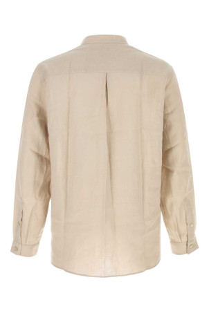 Sand linen shirt BRUNELLO CUCINELLI (MA6980625)