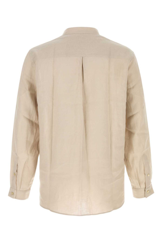 Sand linen shirt BRUNELLO CUCINELLI (MA6980625)