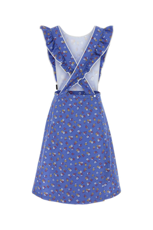 Printed poplin dress MIU MIU (MF6301SOOO19KO)