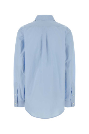 Light-blue poplin shirt MIU MIU (MK1693SOOO19SE)
