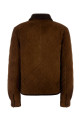 Brown suede jacket MIU MIU (MPV995SOOO104R)