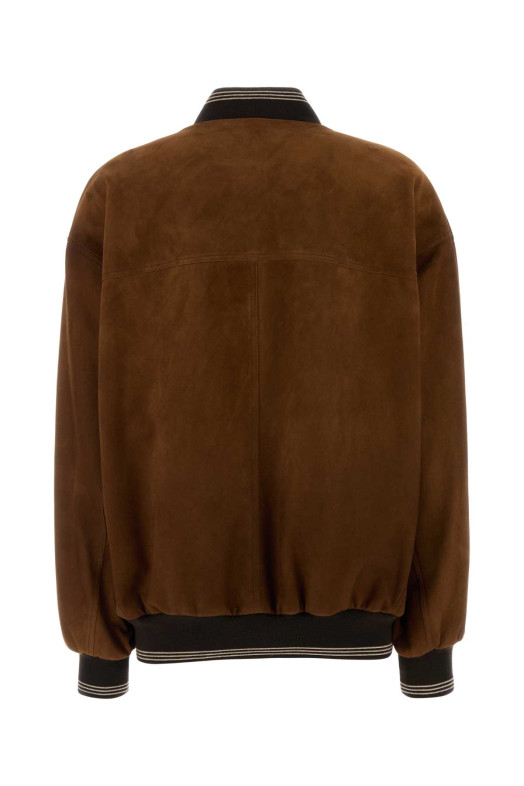Brow suede bomber jacket MIU MIU (MPV997SOOO104R)