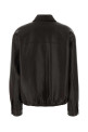 Brown leather jacket MIU MIU (MPW009SOOO19E6)