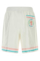 White silk bermuda shorts CASABLANCA (MSP26TR39901)