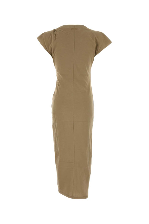 Khaki cotton Nadela dress ISABEL MARANT (RO0307FAA1N41I)