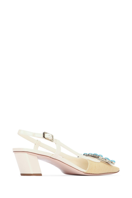 BV PIETRE DURE SLING BACK DEC 45 ROGER VIVIER (RVW00645160L19)