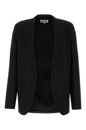 Black wool blazer MAISON MARGIELA (S50BN0318S47782)