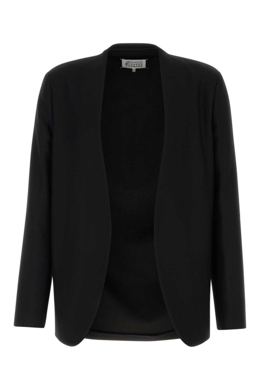 Black wool blazer MAISON MARGIELA (S50BN0318S47782)