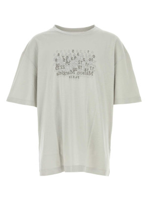 Grey cotton oversize t-shirt MAISON MARGIELA (S50GC0730M20164)
