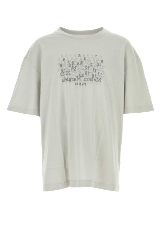 Grey cotton oversize t-shirt MAISON MARGIELA (S50GC0730M20164)