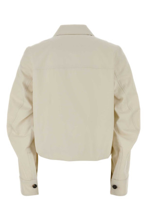 Ivory cotton blend jacket Beige LOEWE (S540Y02XCY)