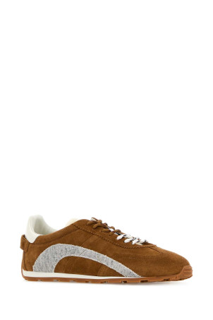 Brown suede DC-642 sneakers DSQUARED (SNM048423808836)