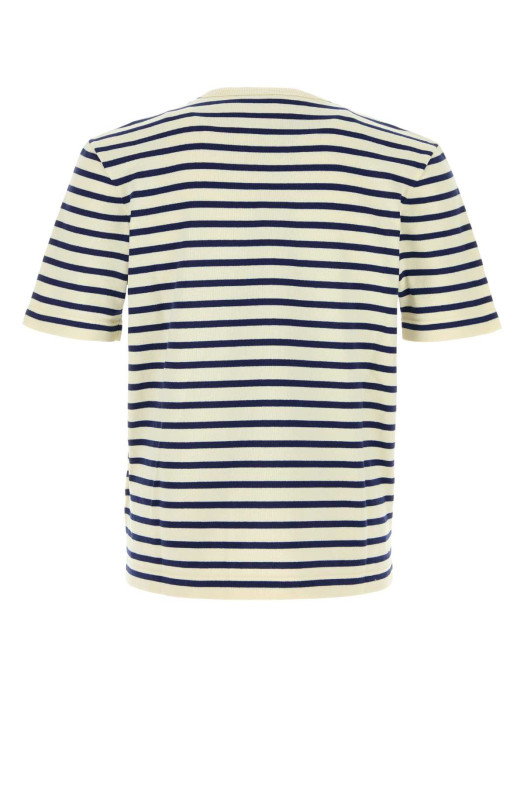 Embroidered cotton t-shirt PRADA (UMF260SOOO188X)