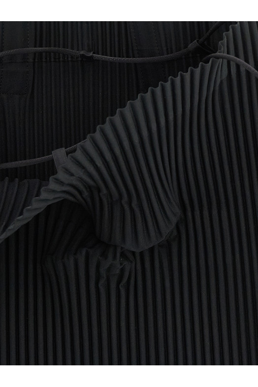 'Drawstring pleats' bag Black