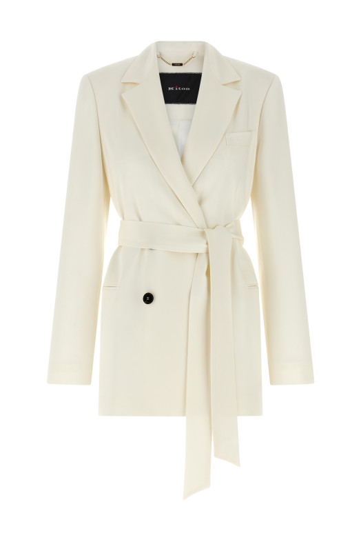 Silk blazer  White