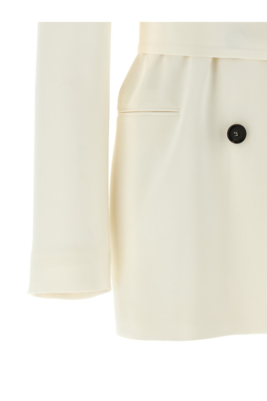 Silk blazer  White