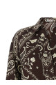 Printed blouse  Brown