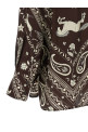 Printed blouse  Brown
